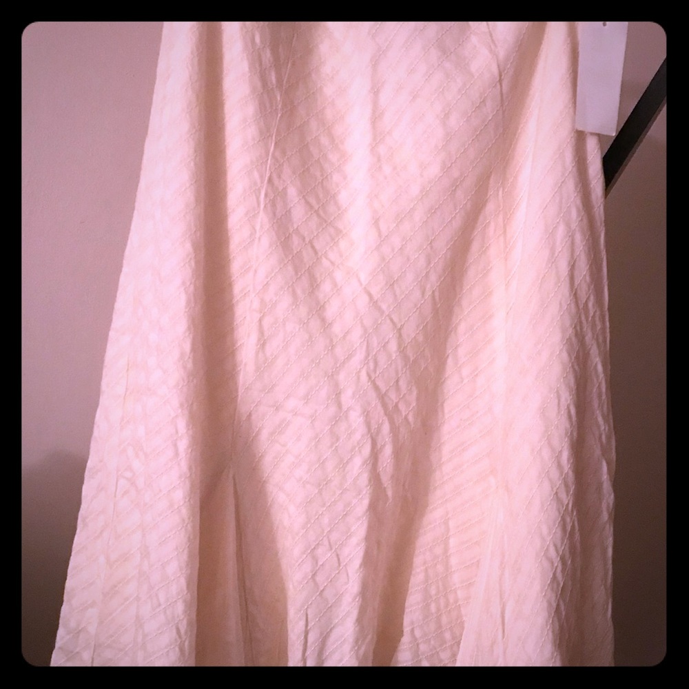 Gap Cream Lace Trim Scarf Skirt NWT 4